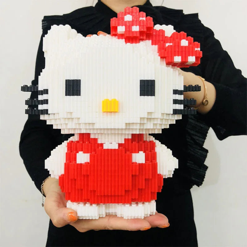 XL Hello Kitty & Kuromi Building Block Set
