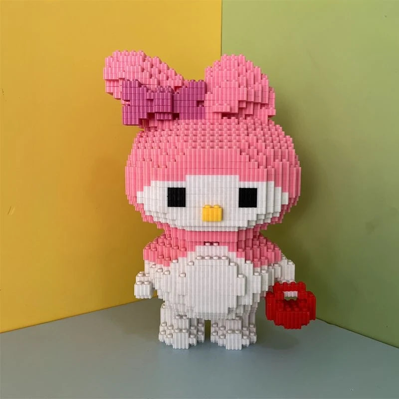 XL Hello Kitty & Kuromi Building Block Set